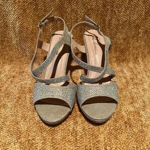 L Loraine Crystal Heels